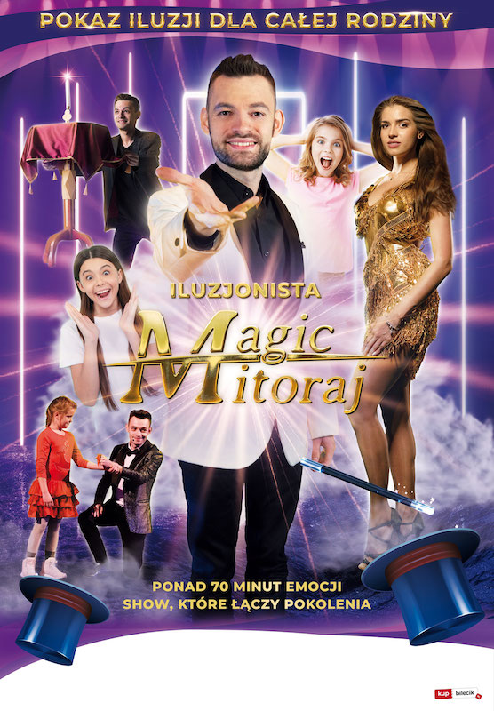Iluzjonista Magic Mitoraj – pokaz iluzji dla całej rodziny