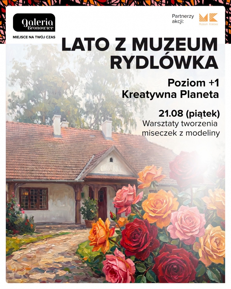 Kreatywne lato z Rydlówką dobiega końca. Na finał uczestnicy stworzą miseczki z modeliny