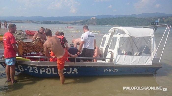 Młody Słowak utopił się w Jeziorze Czorsztyńskim