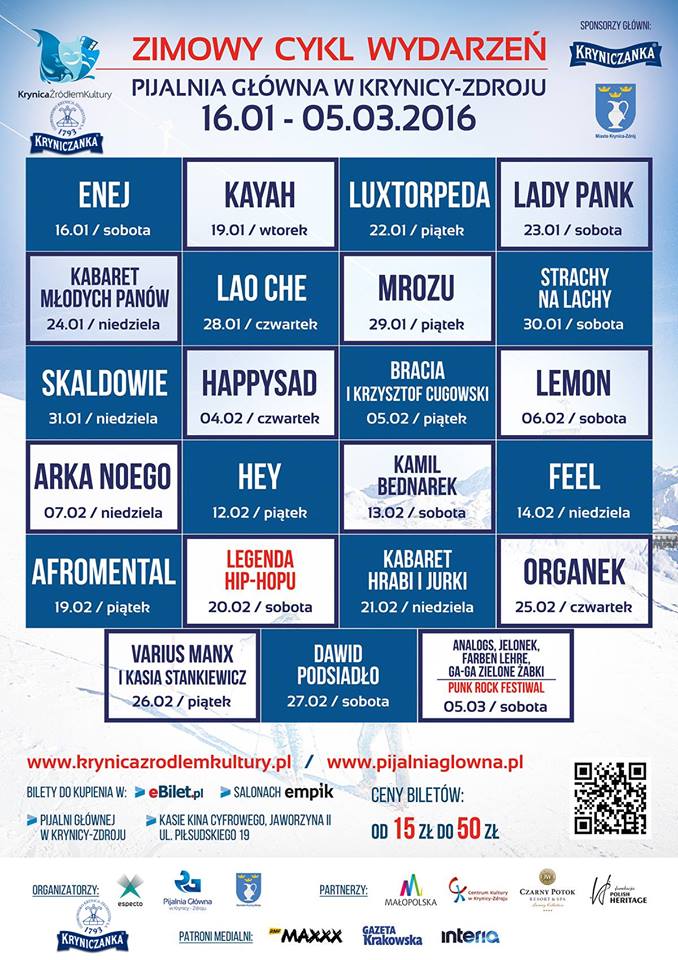Apres-Ski: Cykl koncertów w Krynicy-Zdroju