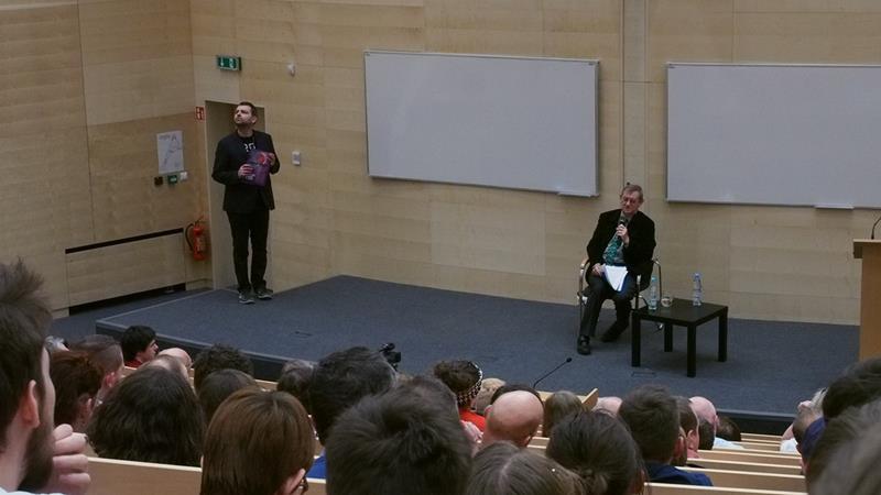 Norman Davies: Wykład "Przypadki w historii" (zdjęcia)