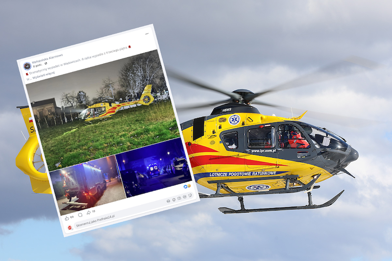 6-latka wypadła z trzeciego piętra