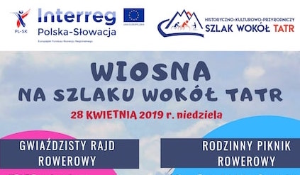 Gwieździsty Rajd Rowerowy na ścieżce wokół Tatr