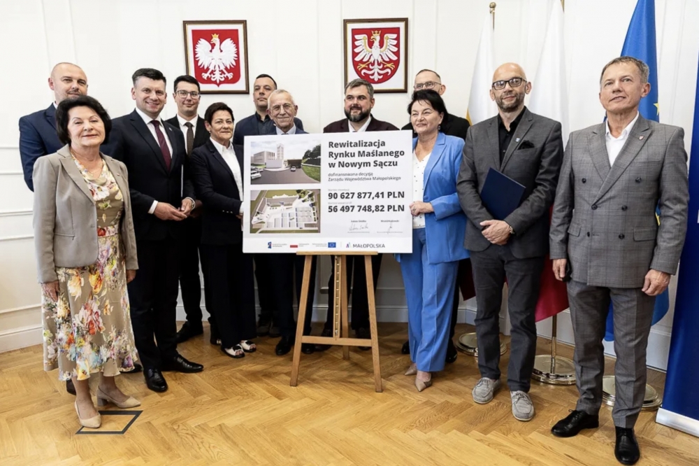 Ponad 56 mln zł na rewitalizację Rynku Maślanego