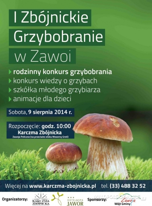 I Zbójnickie Grzybobranie w Zawoi
