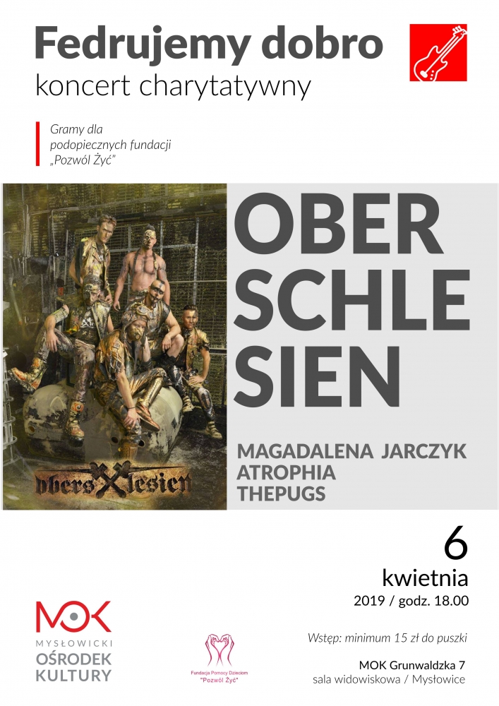 Fedrujemy Dobro- koncert charytatywny