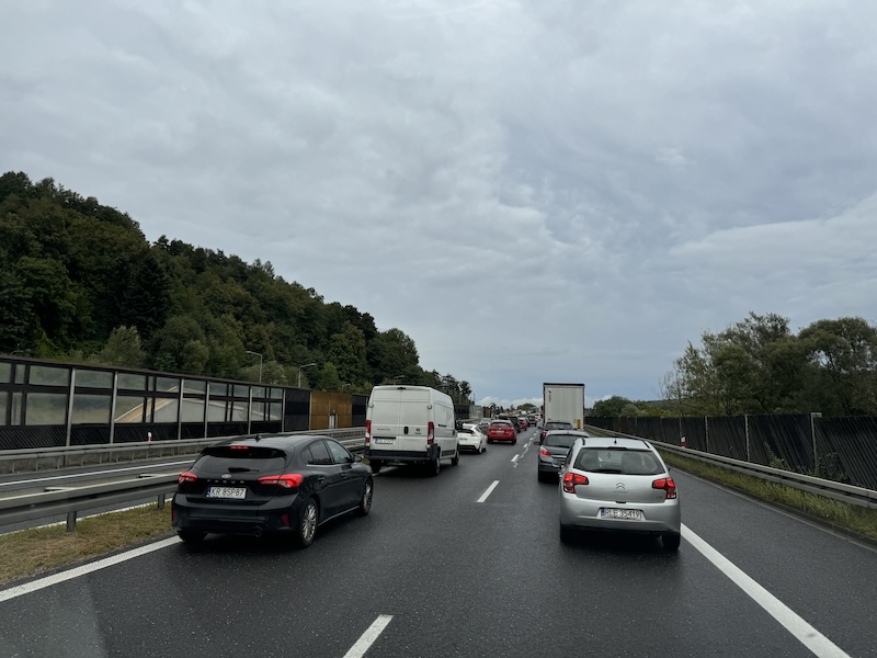 Zmiana organizacji ruchu na zakopiance