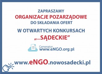 Można już aplikować w konkursach „Sądeckie