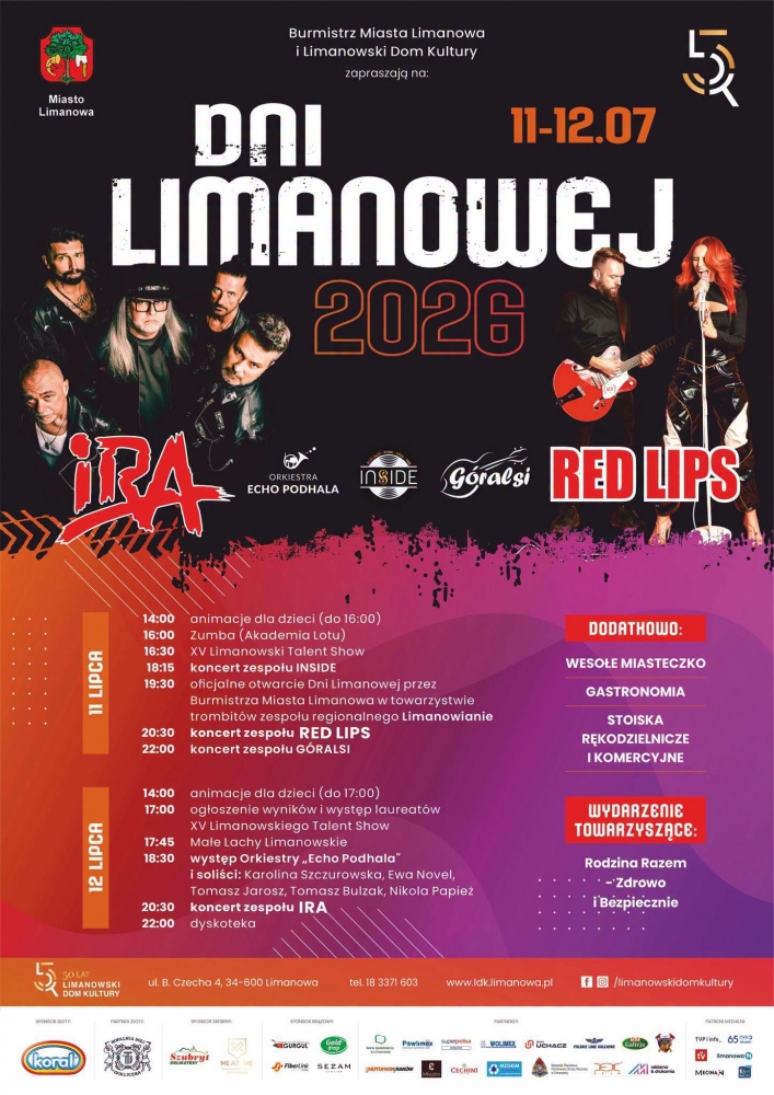 IRA i Red Lips gwiazdami miejskiego święta