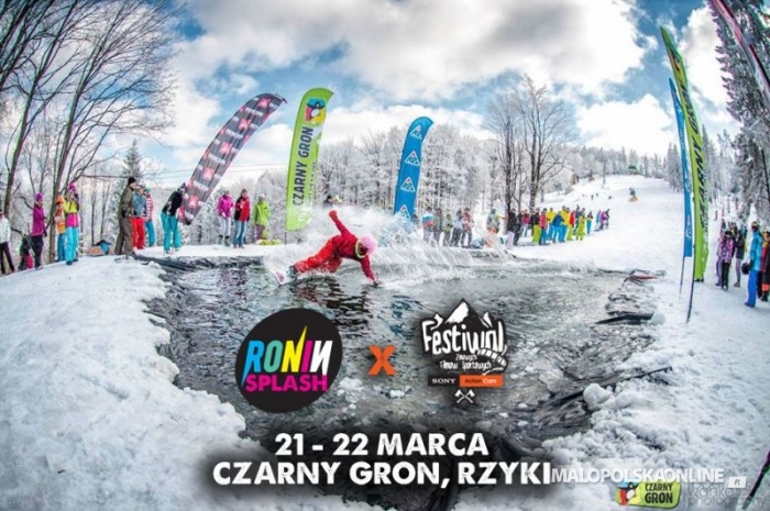 Finał Festiwalu Zimowych Filmów Sportowych podczas imprezy Ronin Splash