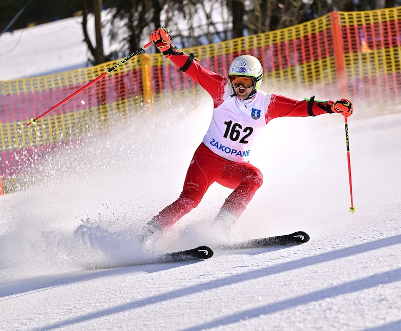 Młodzi narciarze rywalizowali o Puchar Zakopanego