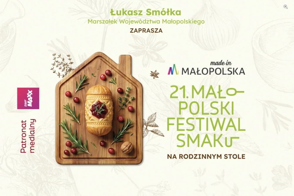 21. Małopolski Festiwal Smaku rusza w trasę. Cztery kulinarne przystanki tego lata