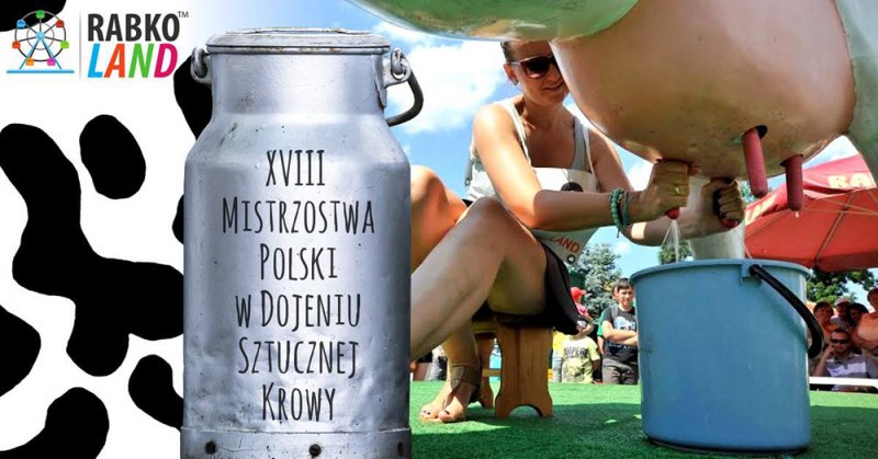 XVIII Mistrzostwa Polski w Dojeniu Sztucznej Krowy w Rabce-Zdroju