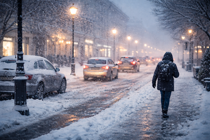 Zimowa aura w regionie