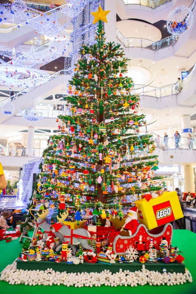 W Krakowie stanie ogromna choinka z klocków LEGO