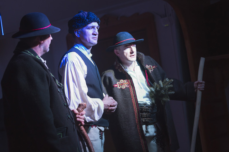 Nowa sztuka Orawskiej Grupy Teatralnej "Myśli Piotra Borowego" (zdjęcia)