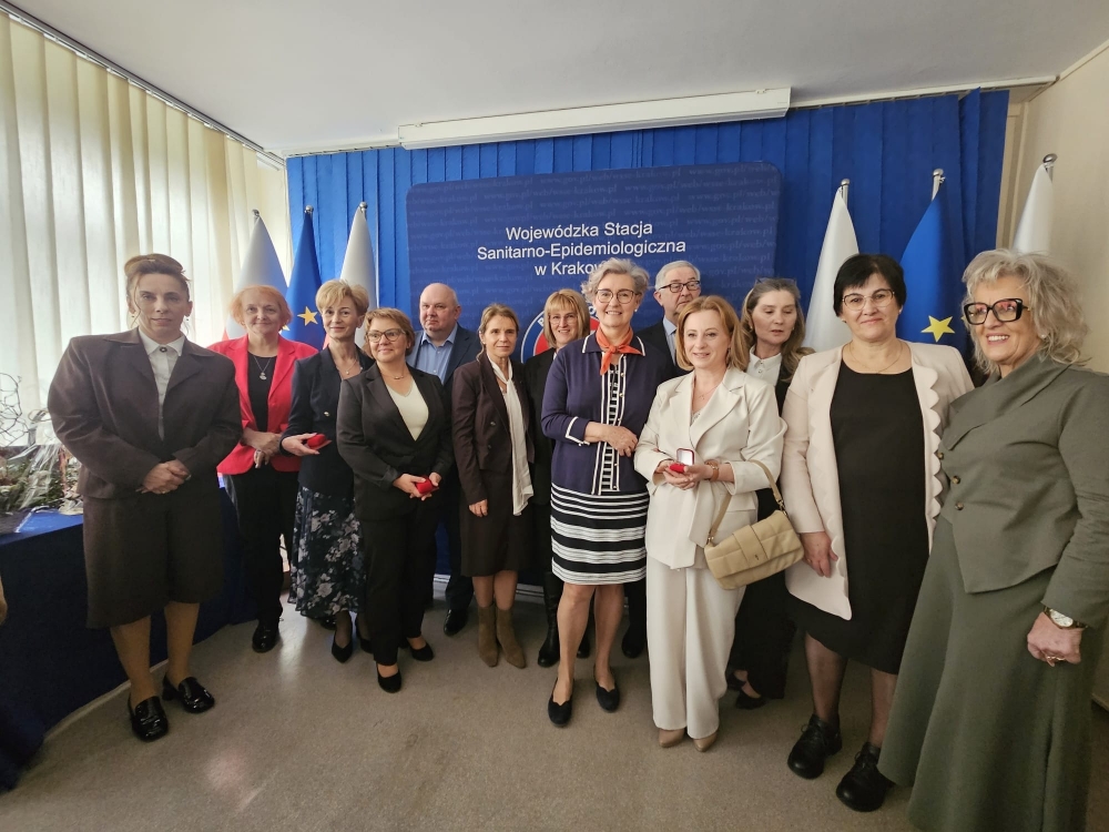 Odznaczenia dla pracowników sanepidu. Uhonorowano 47 osób
