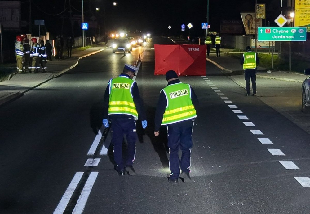 13-latek zginął na drodze krajowej