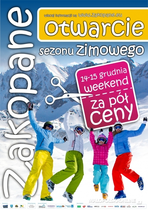 Zimowy weekend w Zakopanem za pół ceny (14-15 grudnia)