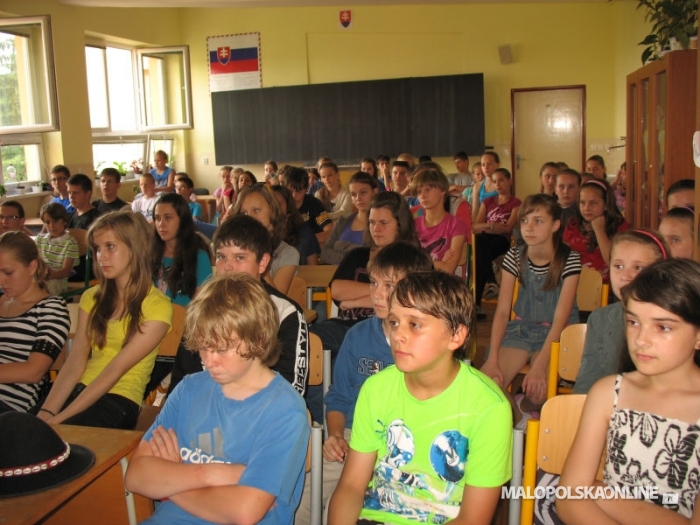 Historia flisactwa na Dunajcu ... po polsku i słowacku- prelekcja dla uczniów ze Sromowiec Niżnych i Spiskiej Starej Wsi