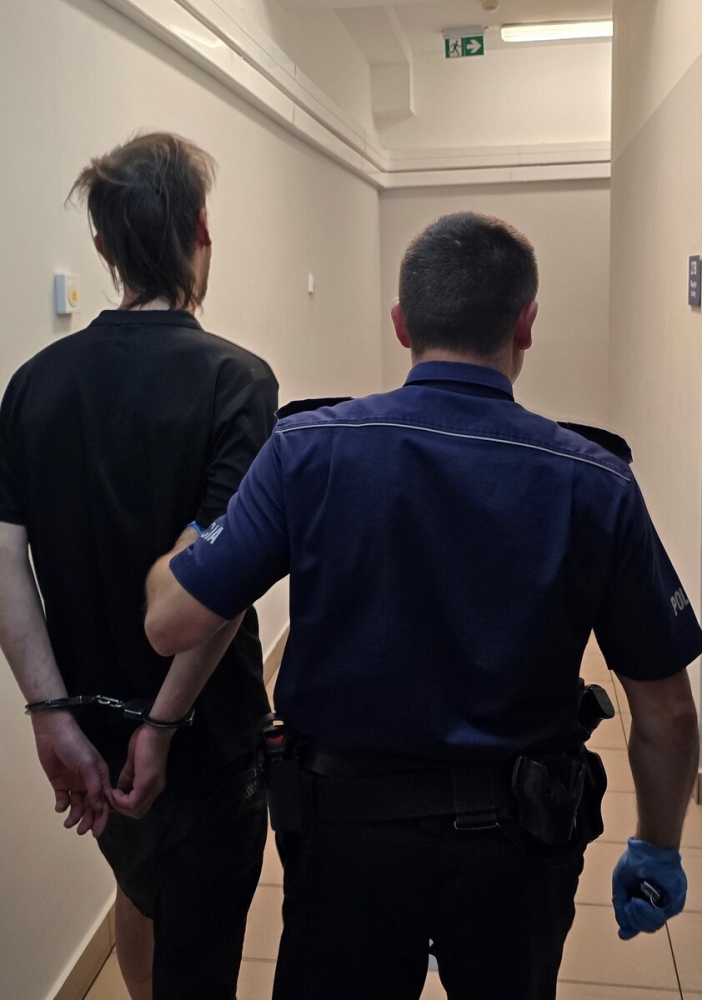 Kopał w radiowóz i znieważył policjantów. 27-latek stanie przed sądem