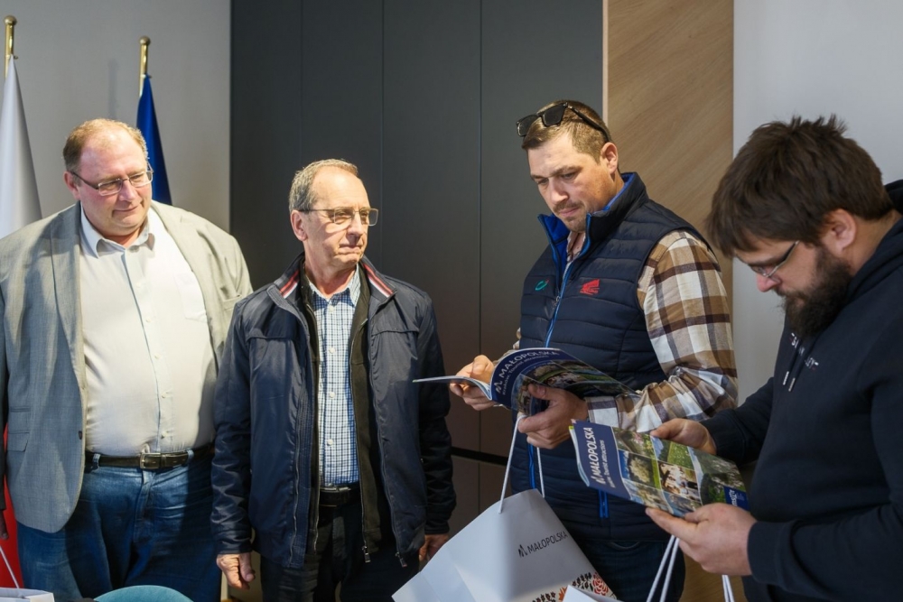 Francuscy rolnicy z wizytą w Małopolsce. Rozmowy o przyszłości rolnictwa i umowie z Mercosur