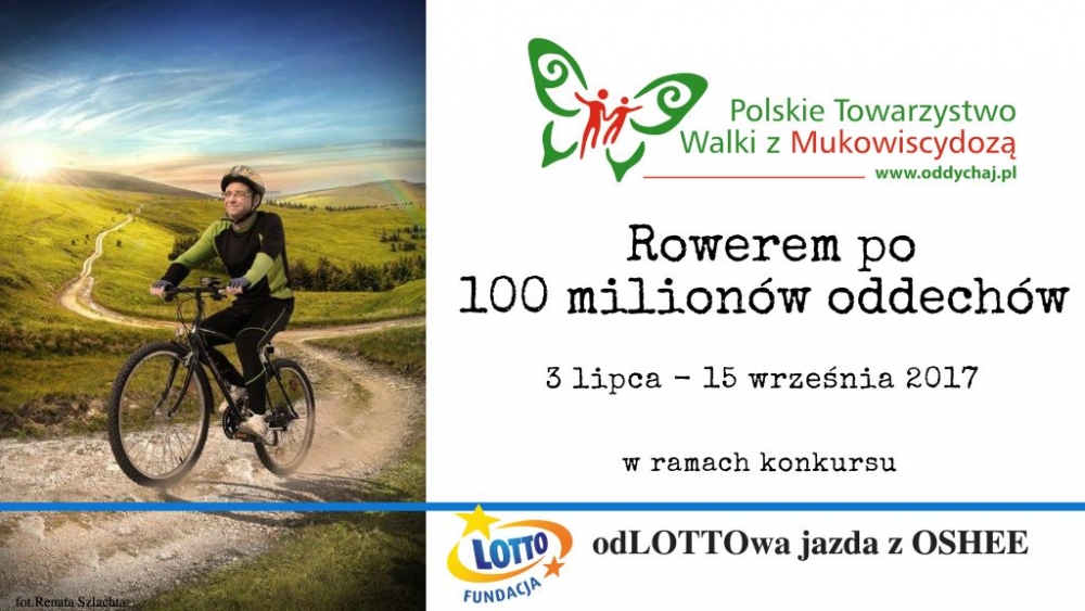 Rowerem po 100 milionów oddechów – rywalizacja wystartowała!