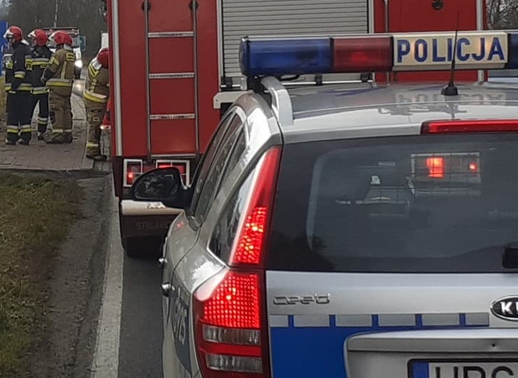 Nieprzytomny rowerzysta znaleziony na drodze