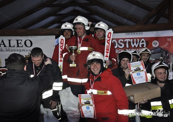 Strażacy z Zębu wygrali I Mistrzostwa OSP w Narciarstwie