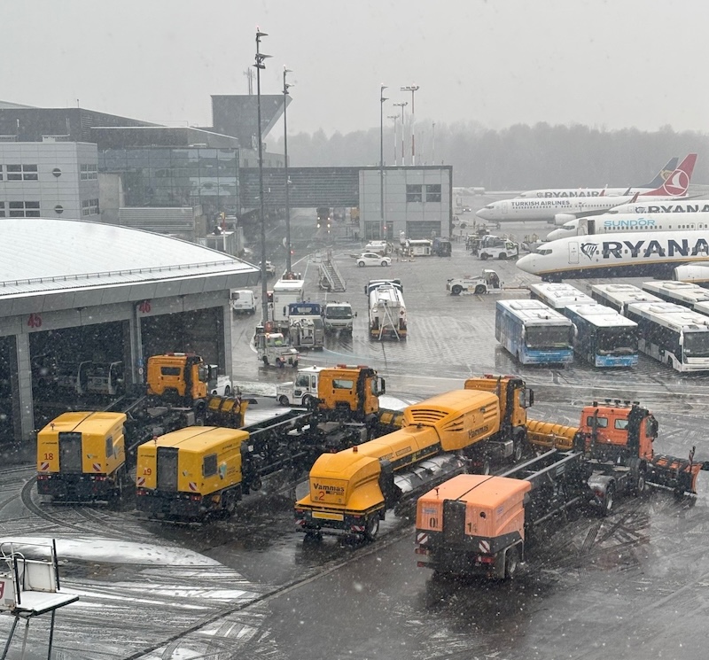 Lotnisko gotowe na trudne warunki pogodowe