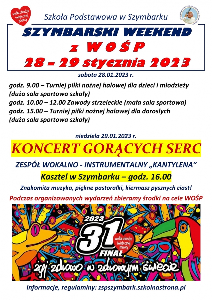 Wielka Orkiestra Świątecznej Pomocy w Szymbarku