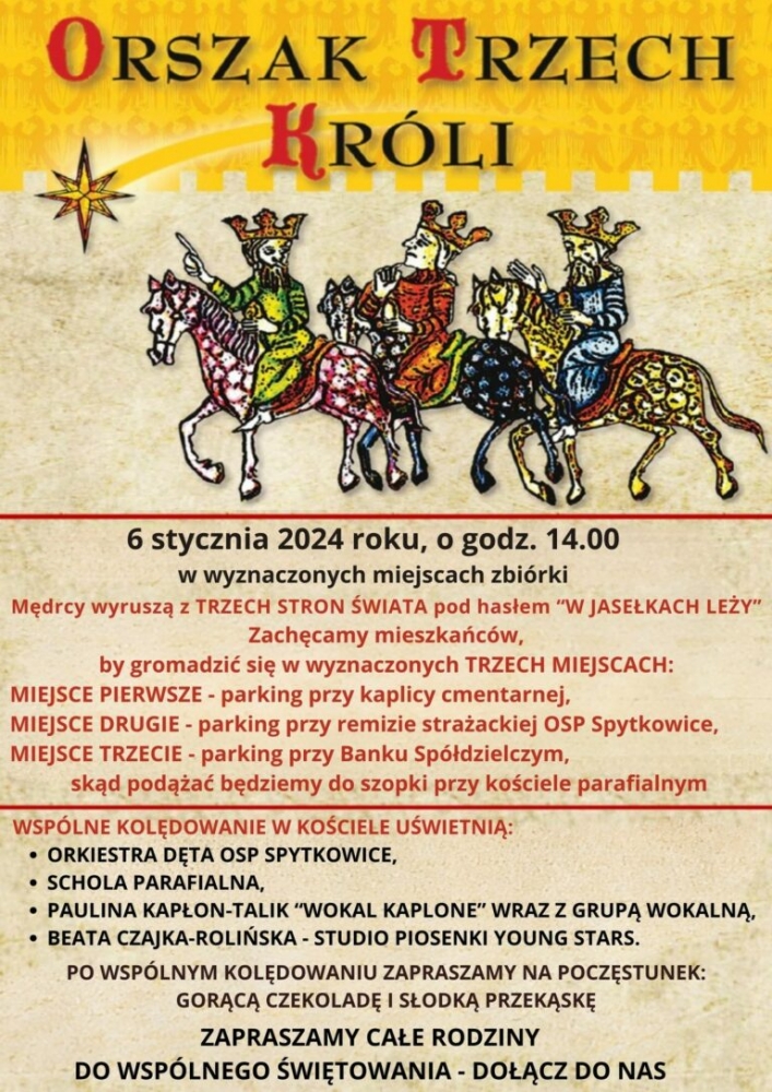 Orszak Trzech Króli w Spytkowicach