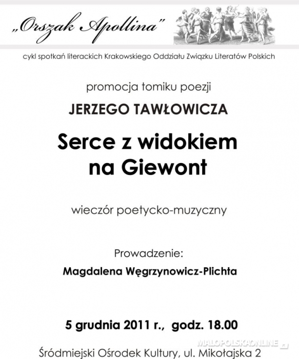 Jerzego Tawłowicza "Serce z widokiem na Giewont"