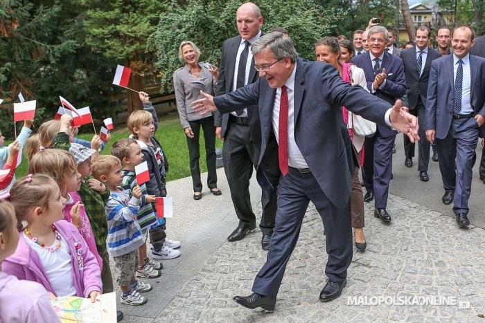 Prezydent RP Bronisław Komorowski z wizytą w Szczawnicy (zdjęcia)
