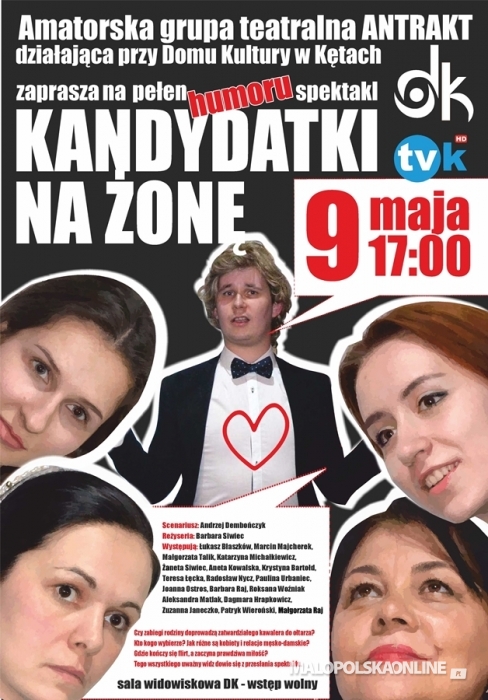 KĘTY. Spektakl "Kandydatki na żonę"