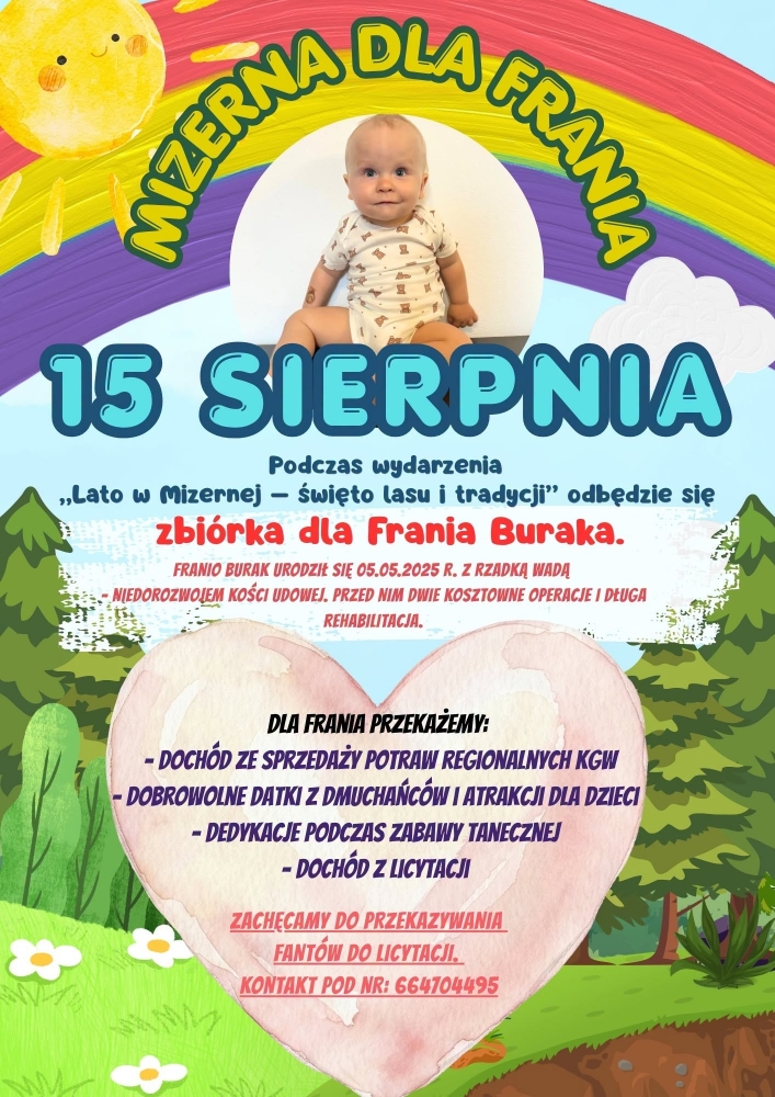 Święto Lasu i Tradycji w Mizernej. Będzie muzyka, góralska kultura i pomoc dla Frania