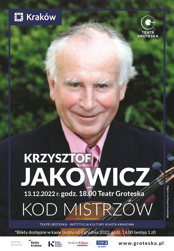Kod Mistrzów: Krzysztof Jakowicz