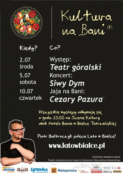 Cezary Pazura w Białce Tatrzańskiej