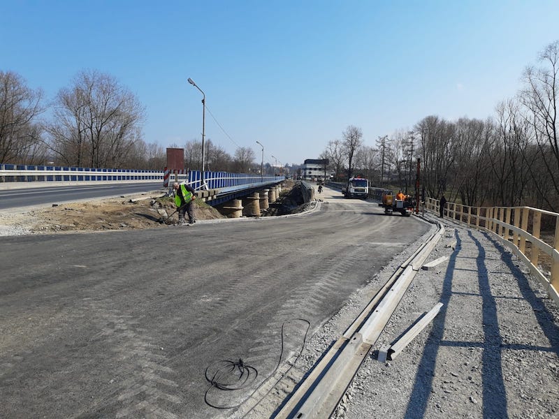 W Wadowicach kierowcy pojadą tymczasowym mostem