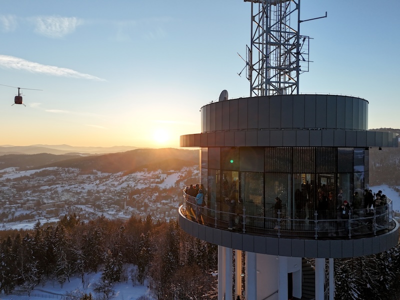 Nowa wieża widokowa na Górze Parkowej oficjalnie otwarta