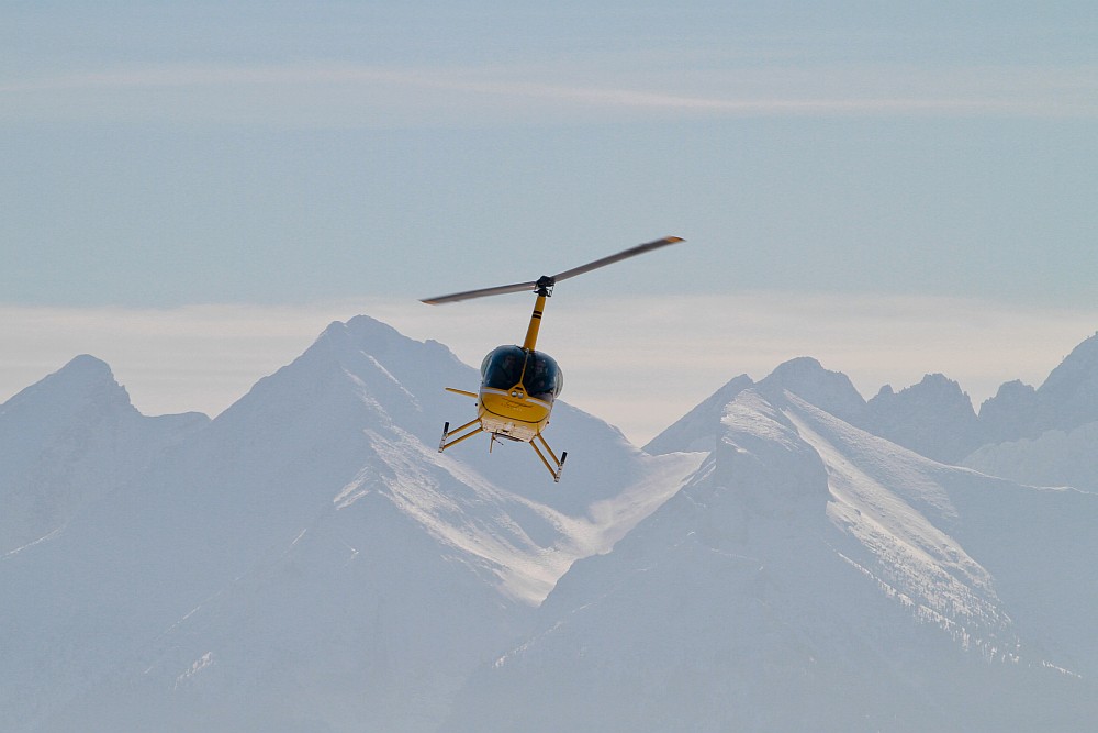 Apres-Ski: Helikopterem nad górami!