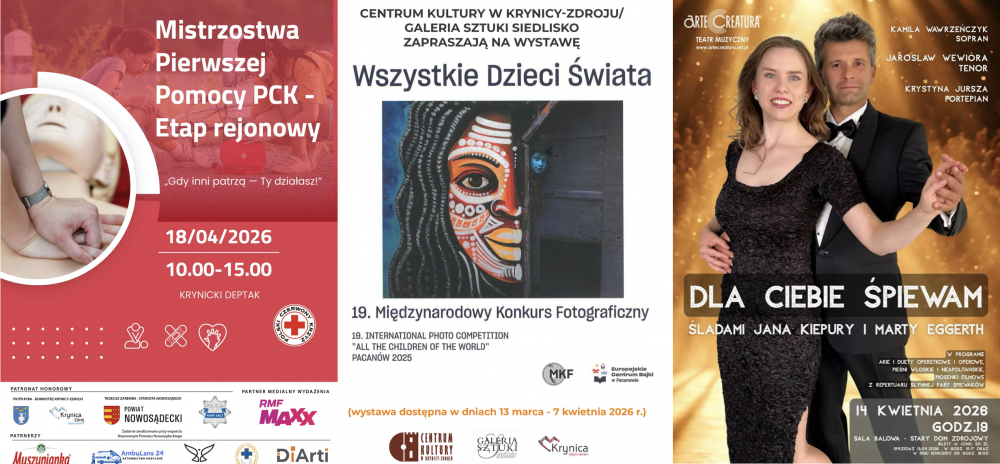 Na afiszu: Uzdrowisko zaprasza na kwietniowe wydarzenia