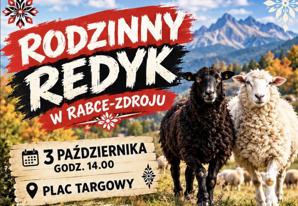 Rodzinny Redyk w Rabce-Zdroju. Jesienne zejście stad z hal