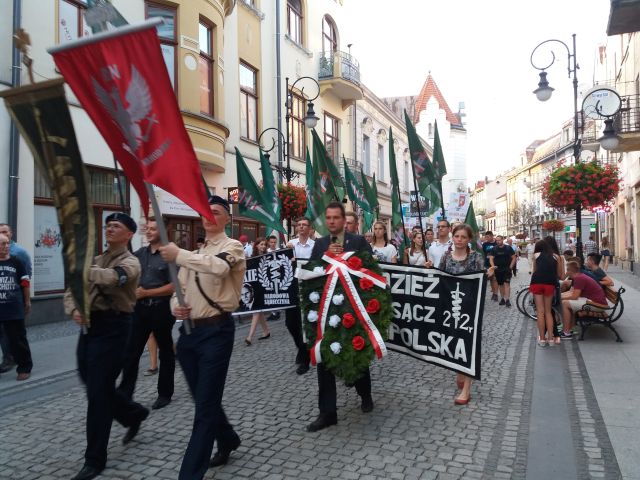  Relacja z Marszu Wołyńskiego w Nowym Sączu (zdjęcia)