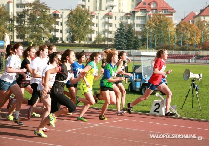 Małopolska Licealiada – I rzut Ligi Lekkoatletycznej dziewcząt (zdjęcia)