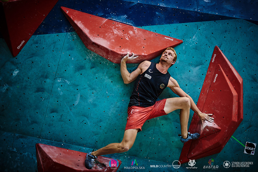 Puchar Europy Seniorów w boulderingu (zdjęcia)