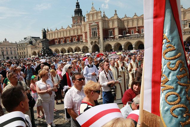 Procesja Bożego Ciała w Krakowie (zdjęcia)