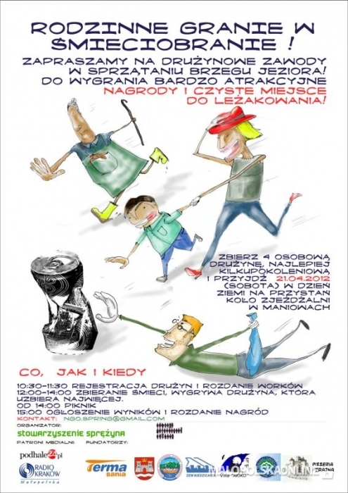 Rodzinne granie w śmieciobranie - zadbaj o swoje środowisko i wygraj nocleg dla rodziny w średniowiecznym zamczysku!