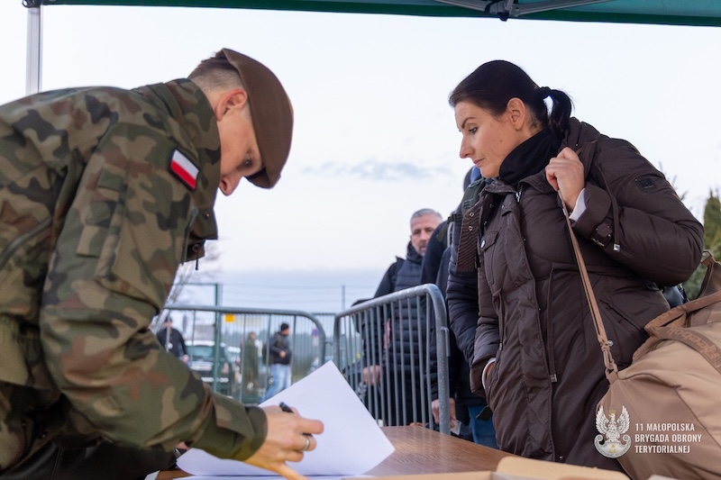 Ponad 130 ochotników rozpoczęło listopadowe szkolenie