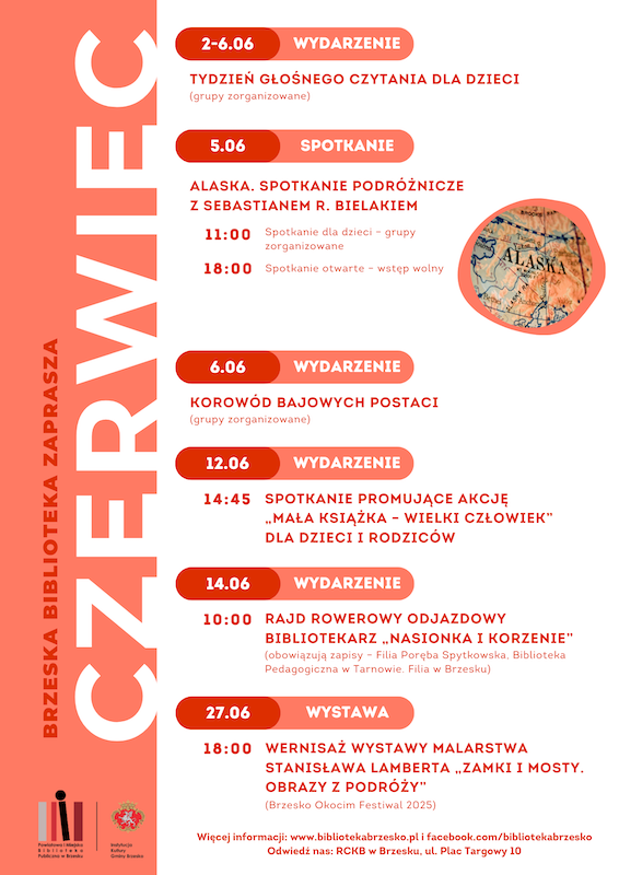 Czerwiec w brzeskiej bibliotece